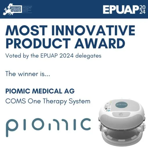 Piomic Medical Wins EPUAP 2024 Most Innovative Product Award